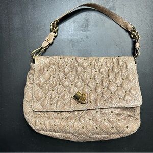 Marc Jacob’s Python Gold Studded Beat Bag